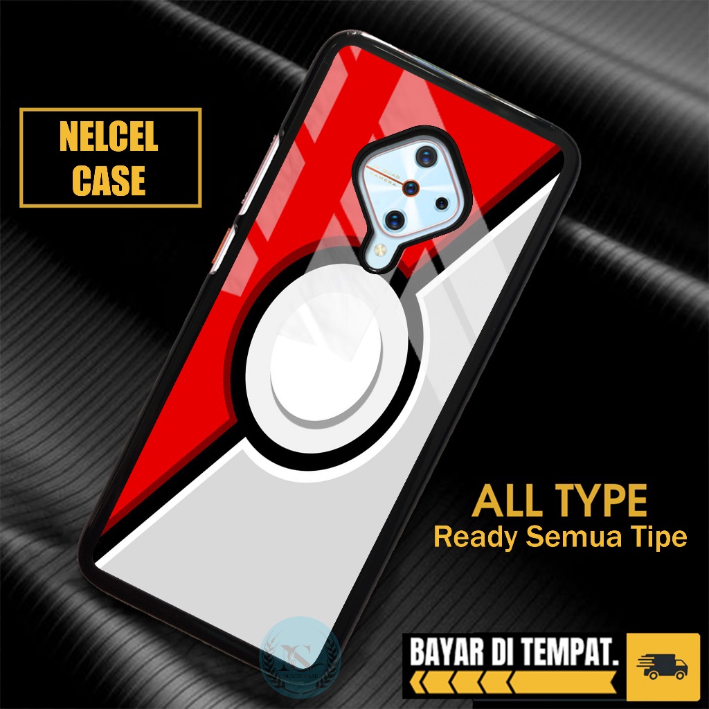 Nelcel Case Vivo S1 PRO Y20 Y20i V19 Y30 Y50 V17 Pro S1 Pro V15 Pro Z1 Pro Back case Tempered Hard c