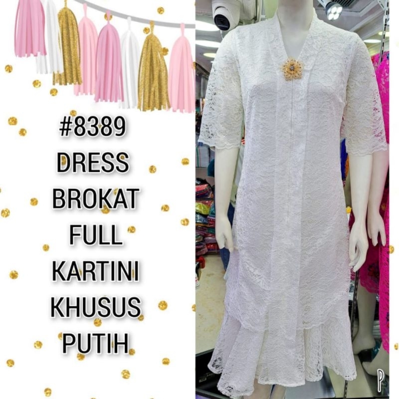 dres kartini putih