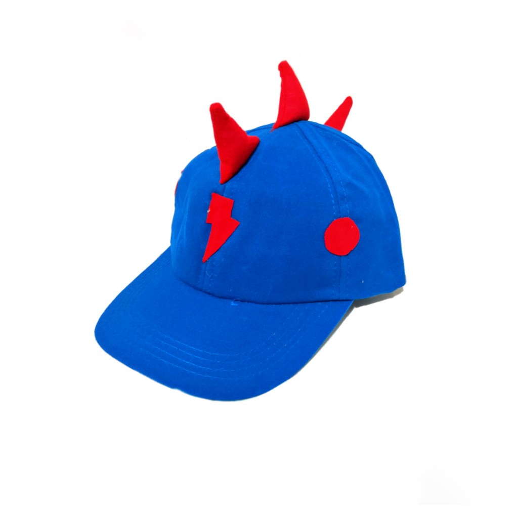 Topi Boboiboy Tanduk / Topi Baseball Anak