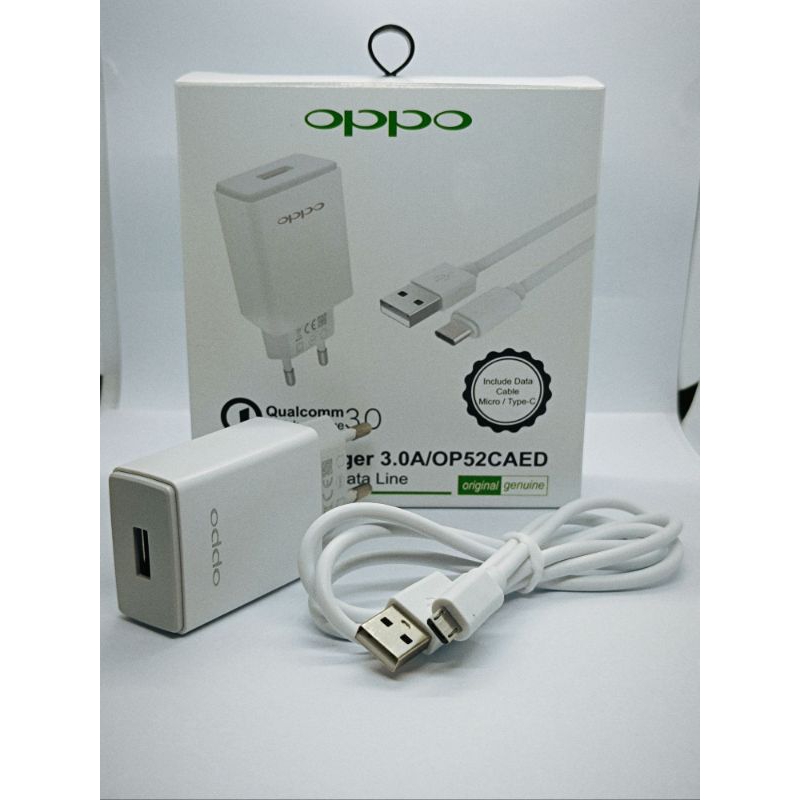 TRAVELCHARGER CASAN OPPO A16E A16K A17K ORI