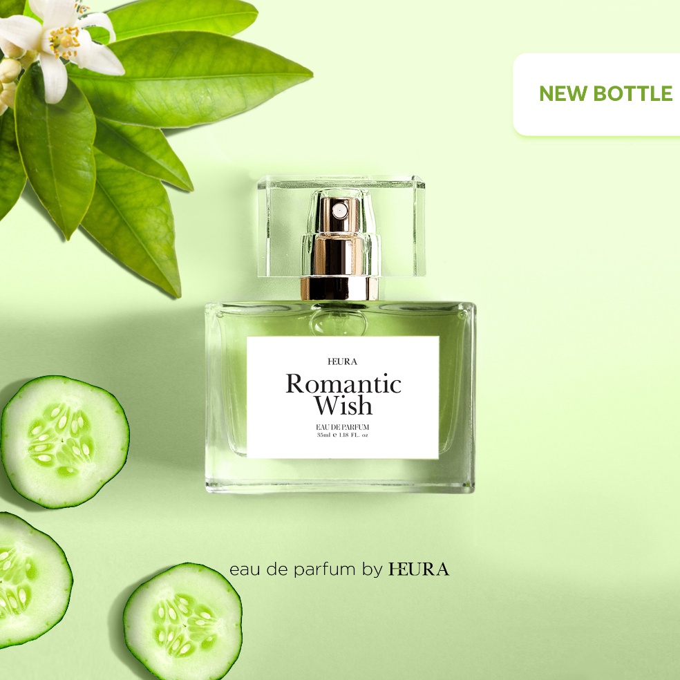BEST SELLER Heura Parfum ROMANTIC WISH  Parfum Wanita  Parfum Unisex