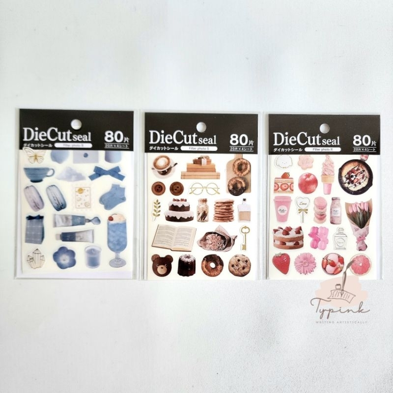 

KYOWA DIE CUT SEAL FILTER PHOTO JOURNAL DIARY STICKER DECOR MADE IN JP