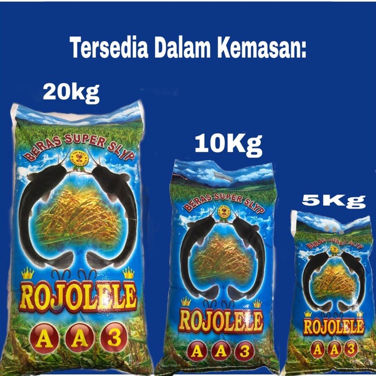 

ORIGINAL Beras rojolele A3 5kg1kg dan 2kg