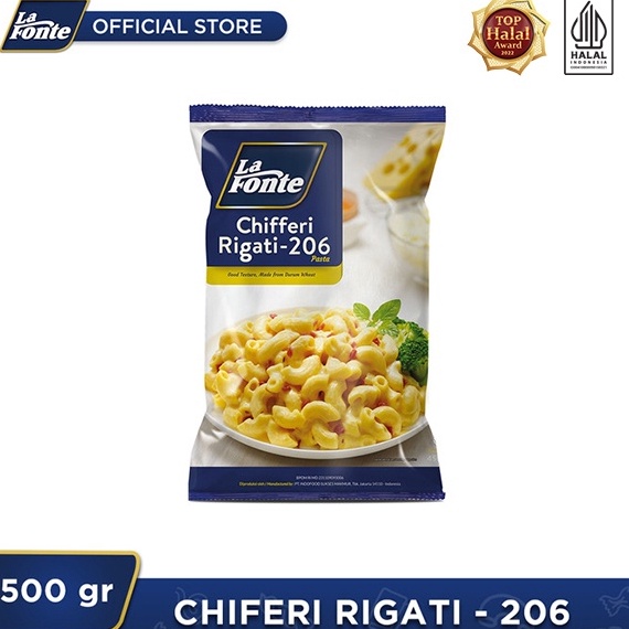 

Swip up La Fonte Chifferi Rigati 45gr 1 Pc