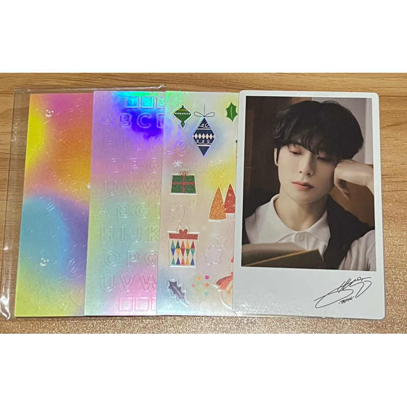 Jaehyun Nature Republic Polaroid & Sticker Set