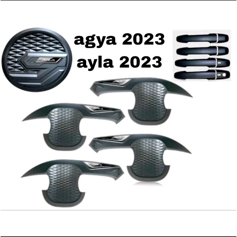 PAKET AGYA AYLA 2023 HITAM HANDLE OUTER TANK COVER AGYA AYLA 2023 HANDLE AGYA AYLA 2023 OUTER AGYA A