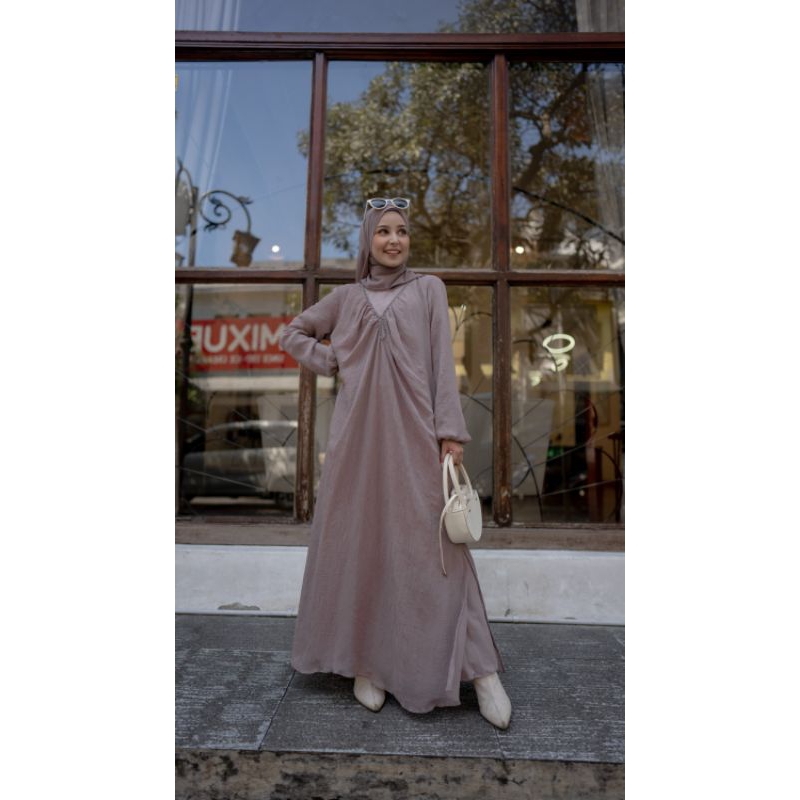 ALLEYA DRESS by Luna hijab | Gamis Luna