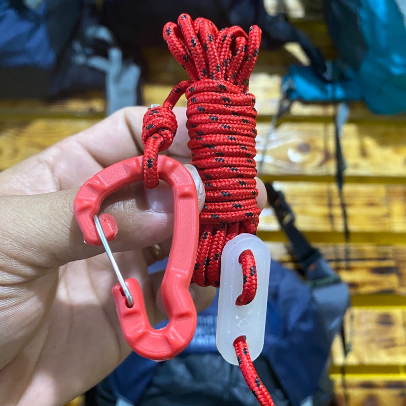 TALI TENDA CAMPING TALI FRUSIK TALI FLYSHEET