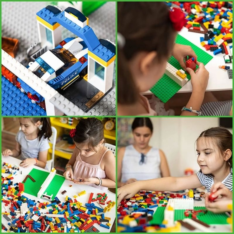 LEGO Base Plate Building Blocks 25,5 x 25,5 cm Green
