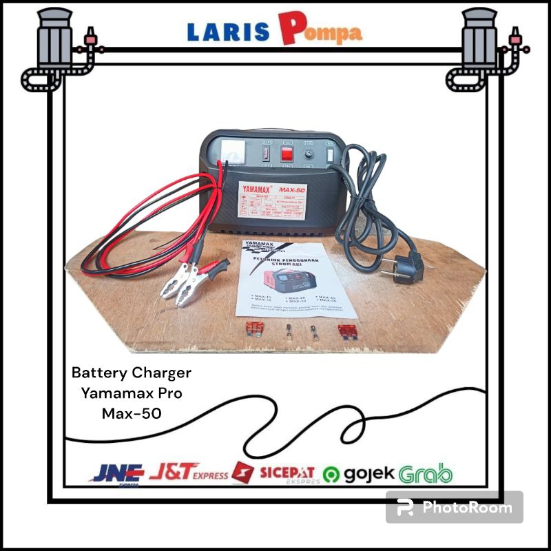 Battery Charger Yamamax Pro Max-50 / Cas Aki / Strum Aki