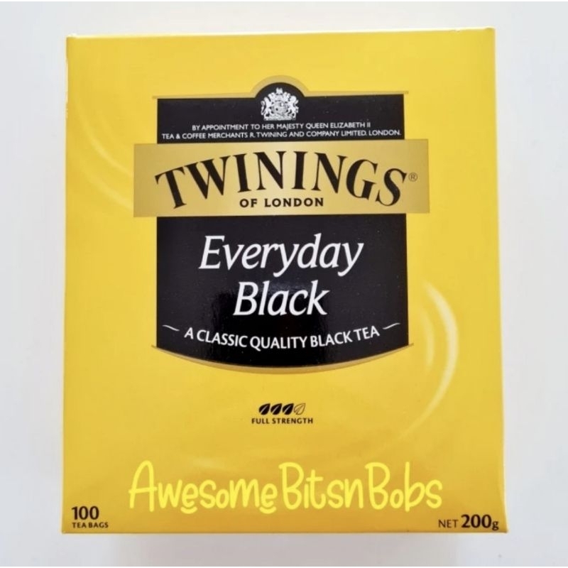 

Twinings Everyday Black 100 Tea Bags