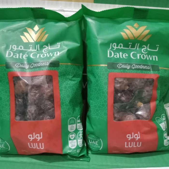

Kurma Date crown lulu 24 x 400gr pillow( /karton)