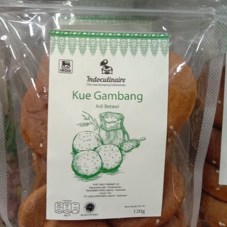 

KODE 77 Indoculinaire Kue Gambang Asli Betawi