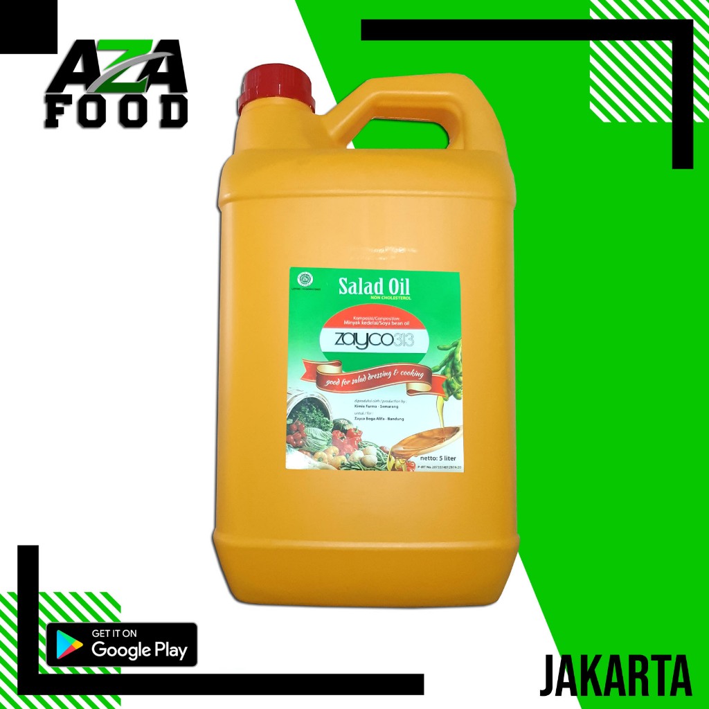 

Zayco Minyak Salad Oil 5 Liter