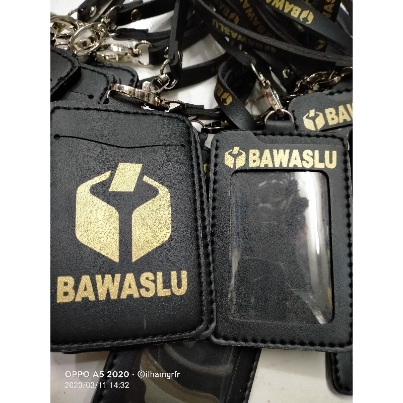 

dompet card holder kalung Bawaslu/dompet holder bawaslu