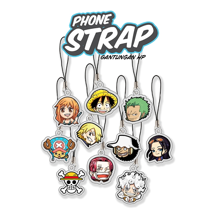 Gantungan HP ONE PIECE