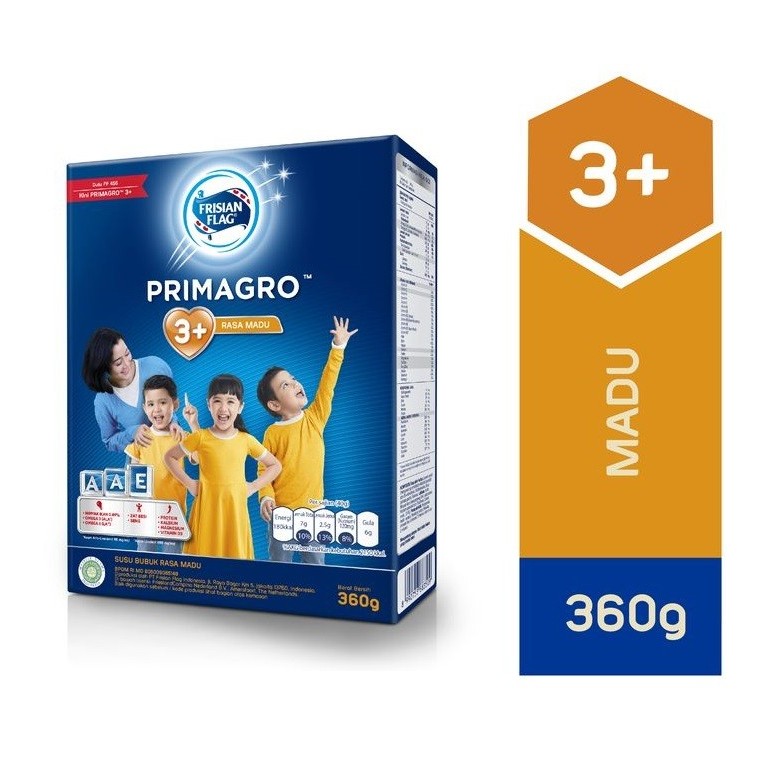 SUSU FRISIAN FLAG PRIMAGRO 3+ 360 GRAM