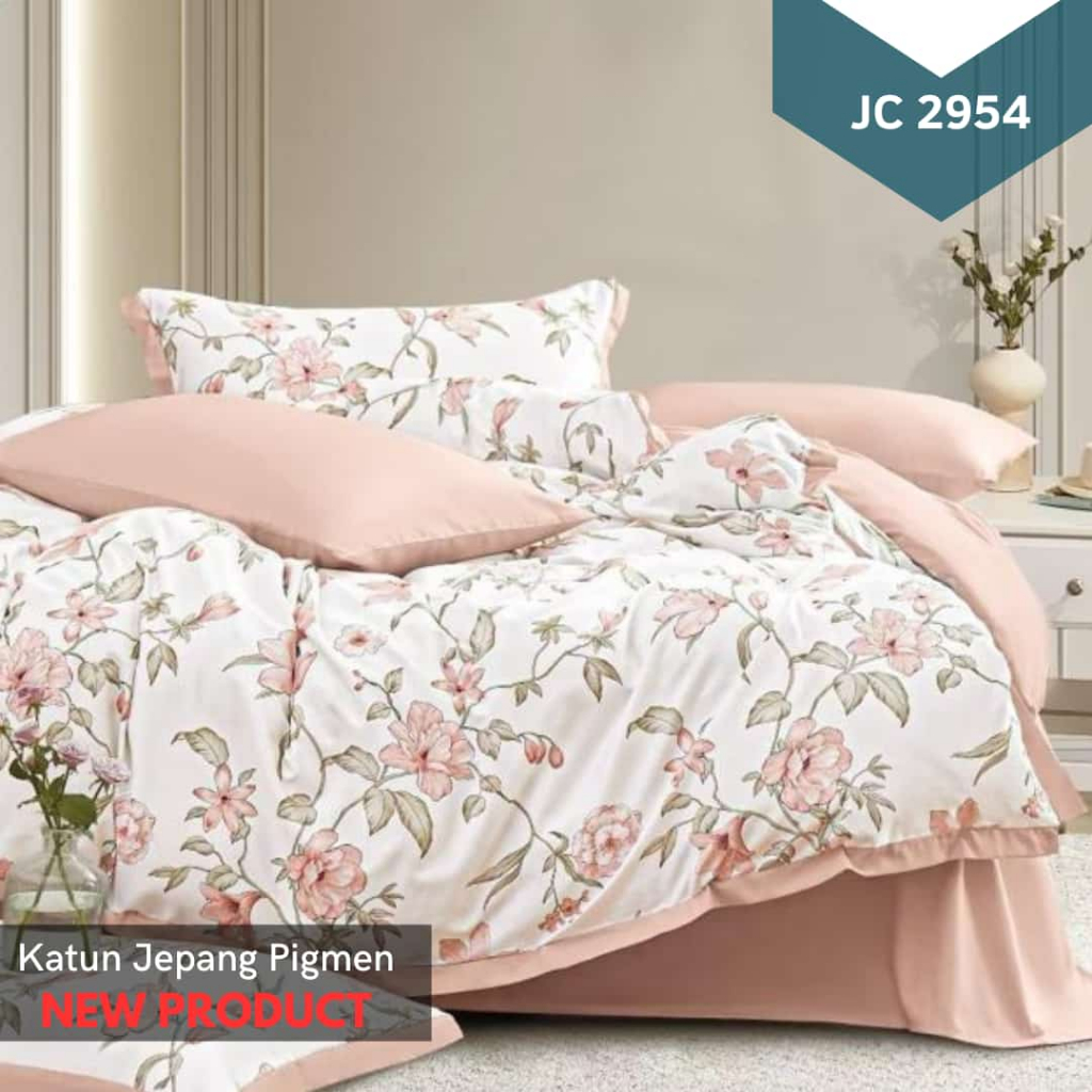 Sprei 160x200x30 rumbai Katun Jepang