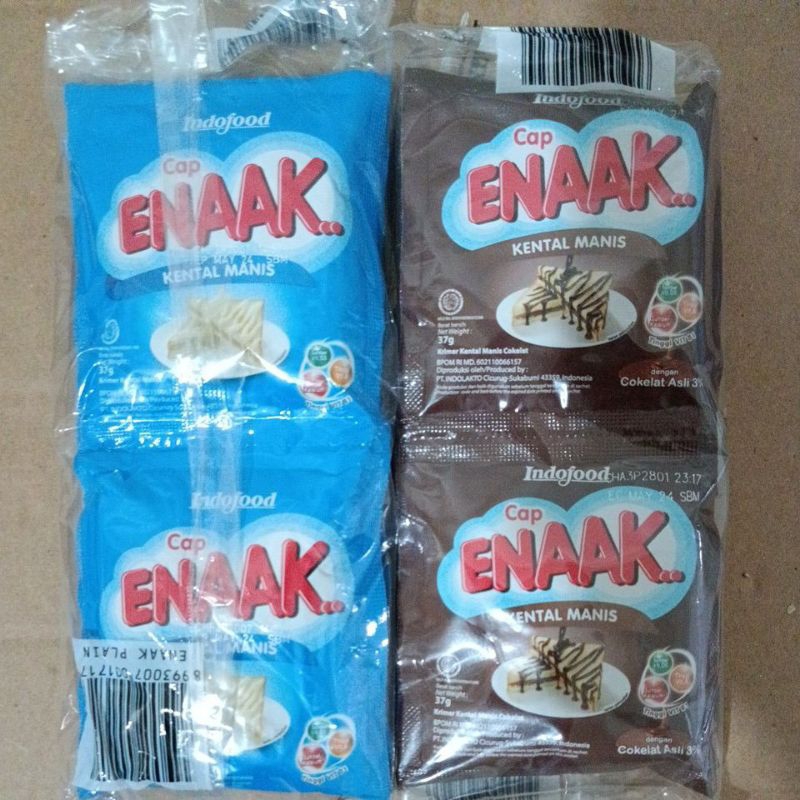 

Susu Kental Manis Cap Enaak Sachet isi 6pcs