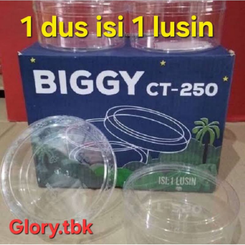 toples plastik biggy ct 250 / toples biggy 500 gr