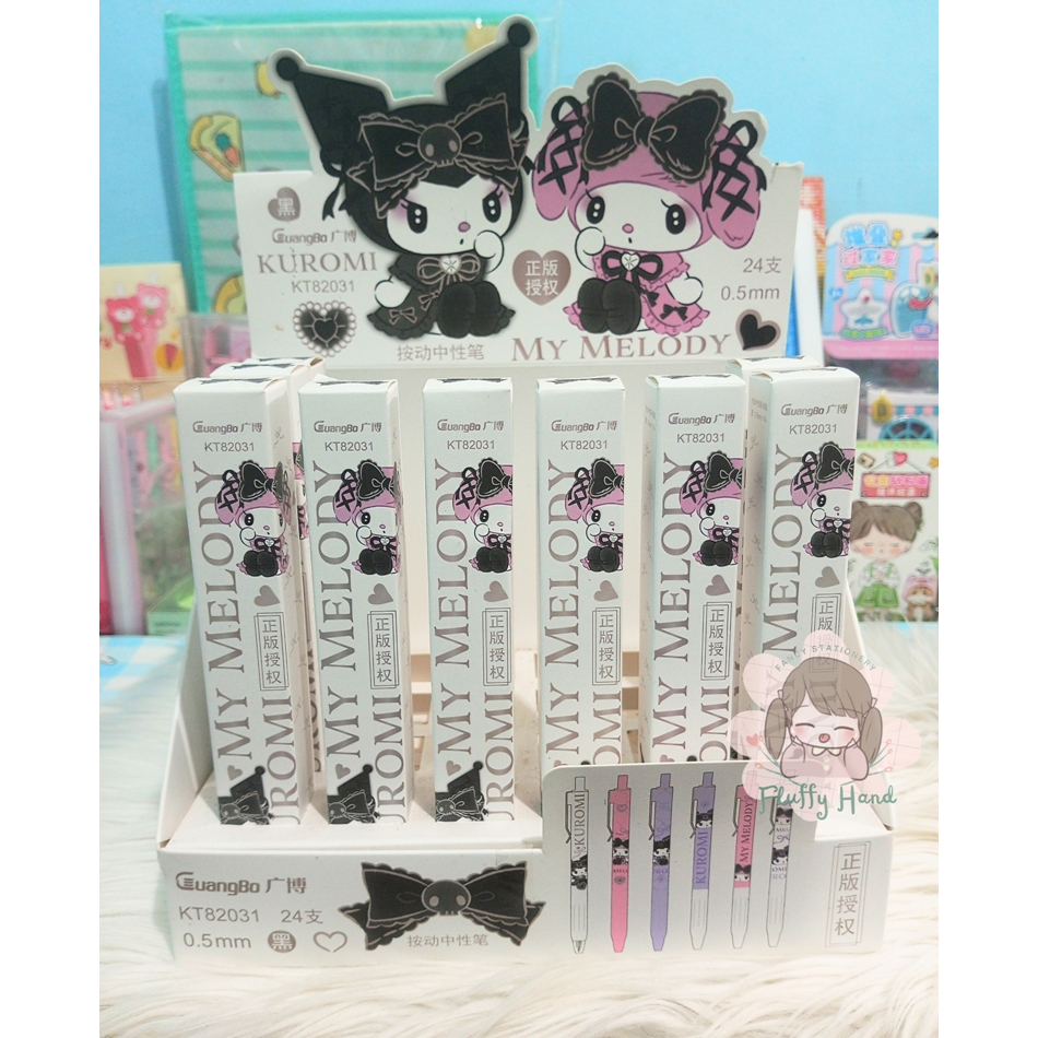 

PULPEN SANRIO ORIGINAL SERI KUROMI & STIKER [LIMITED]