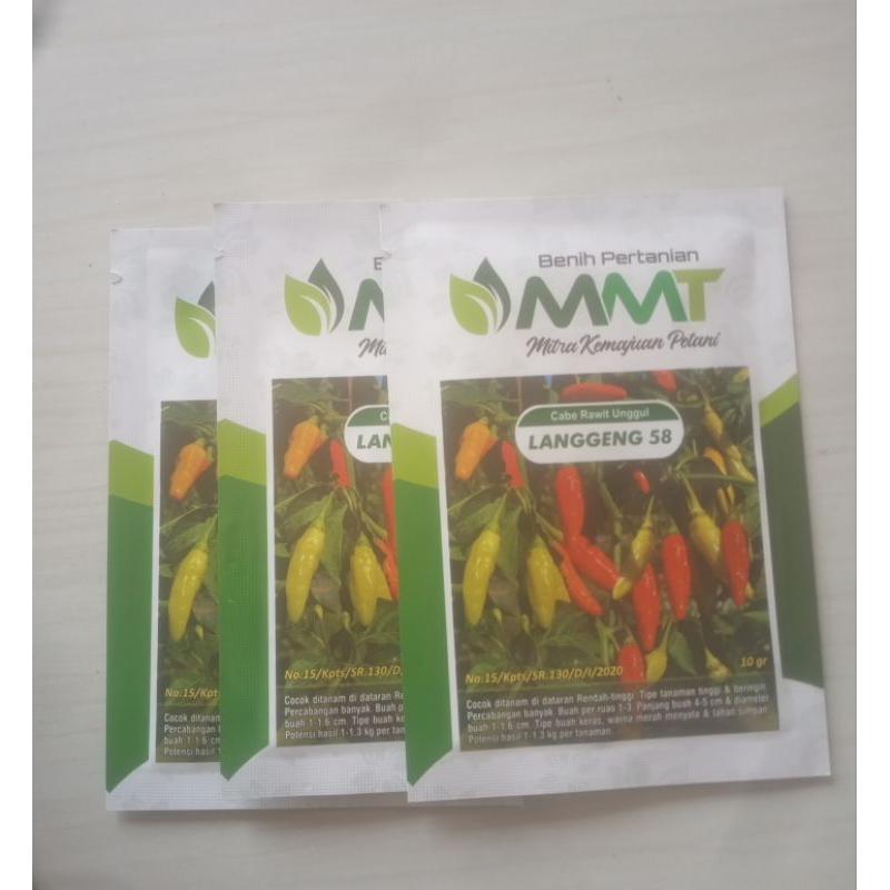 Cabai Unggul Rawit Langgeng 58 10 Gram Mitra Merdeka Tani