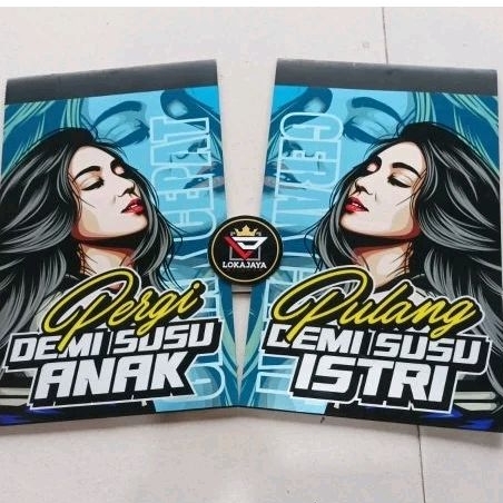 KARPET KARET MODGUARD KEPEK EBEK CUSTOM STICKER KARPET PRINT PENAHAN LUMPUR TRUK L300 PICK-UP GRANMA