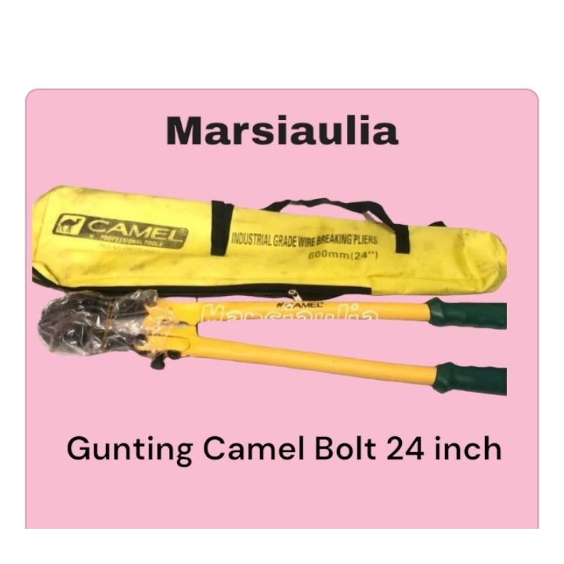 

Gunting Camel Bolt Cutter 24" potong Besi Behel Beton Rantai 24 inch