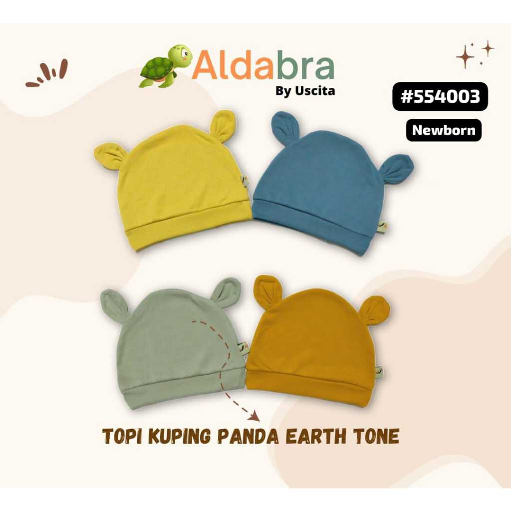 Topi bayi Aldabra Uscita baby 554003 topi bayi telinga topi kuping