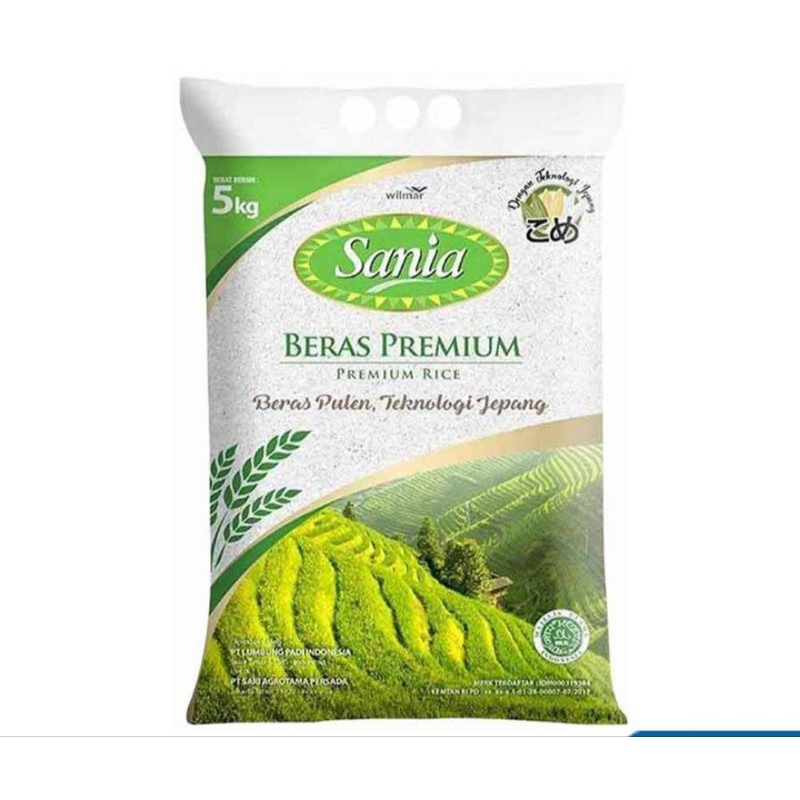 

Beras Sania Premium 5Kg