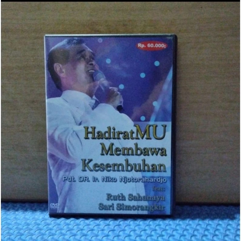 DVD HADIRMU MEMBAWA KESEMBUHAN PDT. DR. Ir. NIKO NJOTORAHARJO