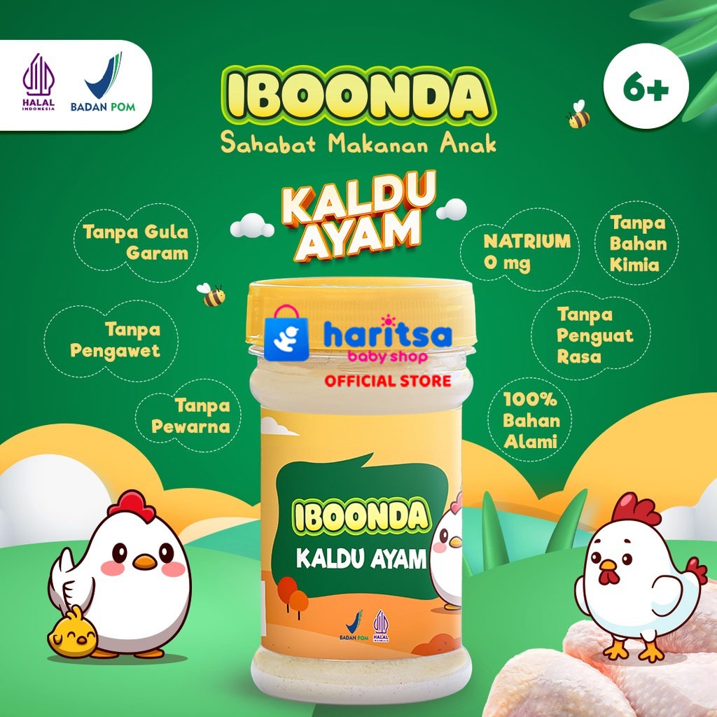 

IBOONDA Kaldu MPASI Kaldu Bayi Non MSG Non Gulgar