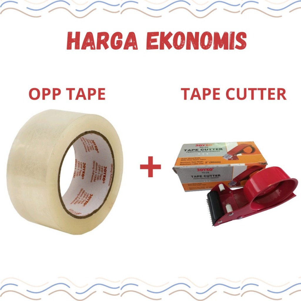 

Tape Cutter TD-2S Joyko / Tape Dispenser / Pemotong Lakban