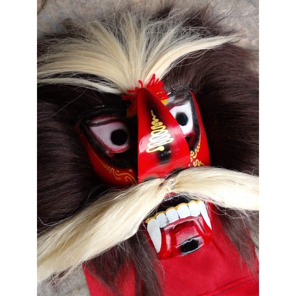 Topeng bujang ganong anak ganongan anak sintetis bujang ganong reog reyog ponorogo