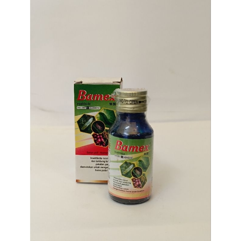INSEKTISIDA BAMEX 18ec bahan aktif Abamectin 50ML