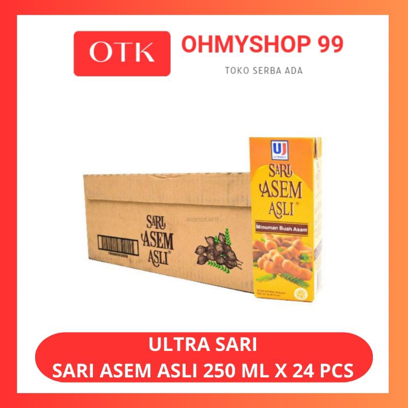 

Ultra Sari Asem Asli 250ml - 1 Dus