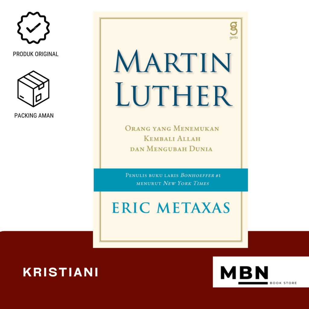 BUKU MARTIN LUTHER - ERIC METAXAS
