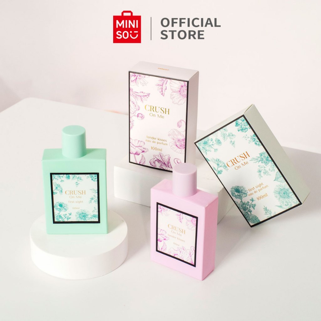 COD Bali Miniso Crush on Me Eau De Parfum Tender Kisses Parfum First Sight Parfum Miniso Perfume