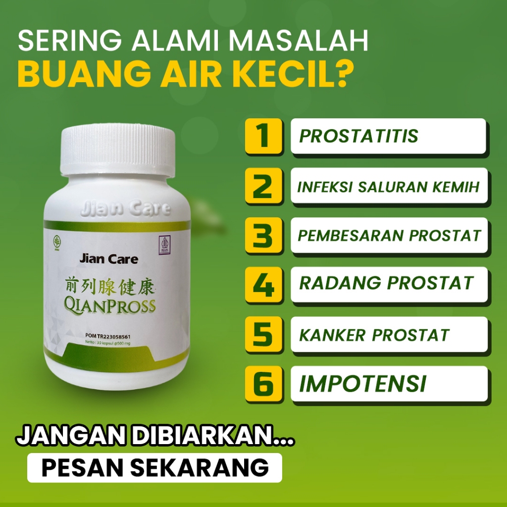 PAKET BELI 3 - Jiancare QIanpross Paket Sembuh 3 Botol ( Lebih Hemat )
