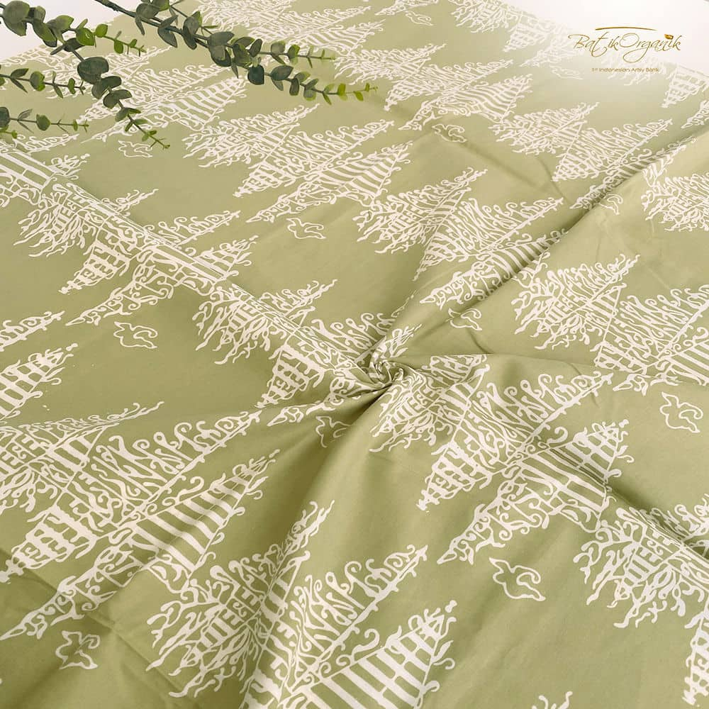 Kain Batik Katun Series Sage Green #1