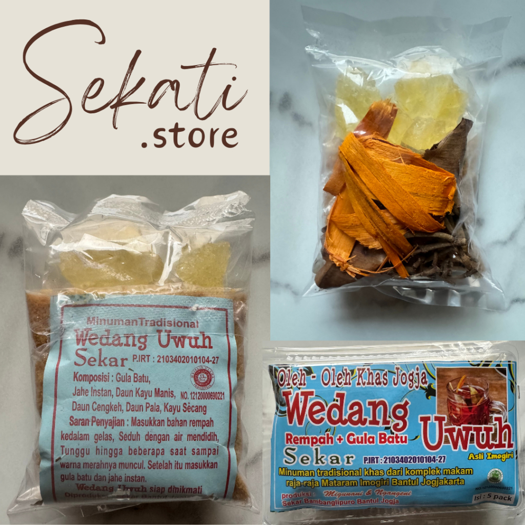 

WEDANG UWUH SEKAR BANTUL (ISI 5 PACK)