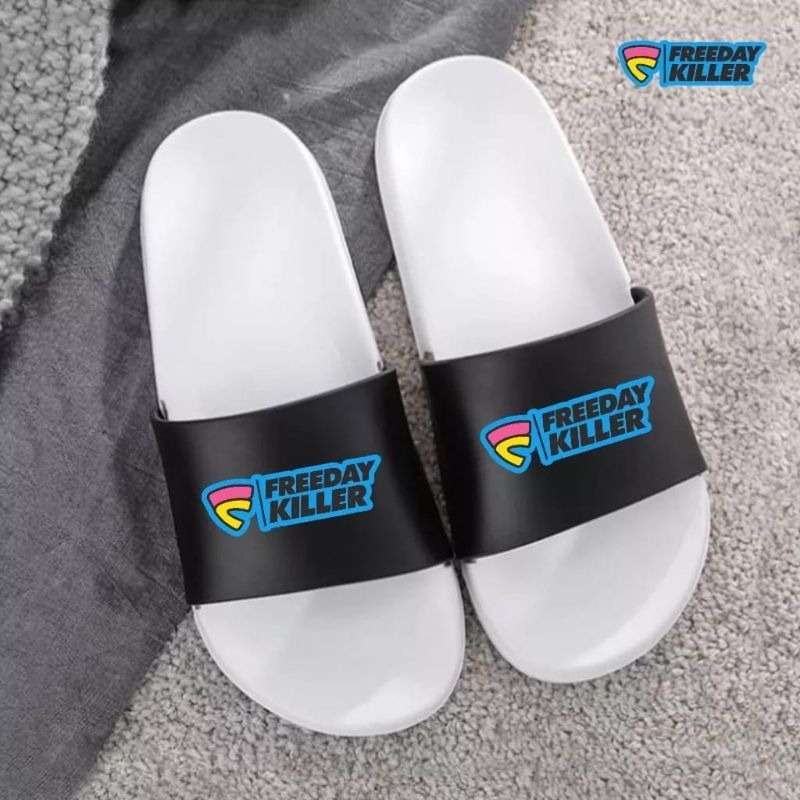 Sandal Slop Pria Wanita Sandal Santai Anti Slip Tahan Air Size 36-43 Freeday Killer