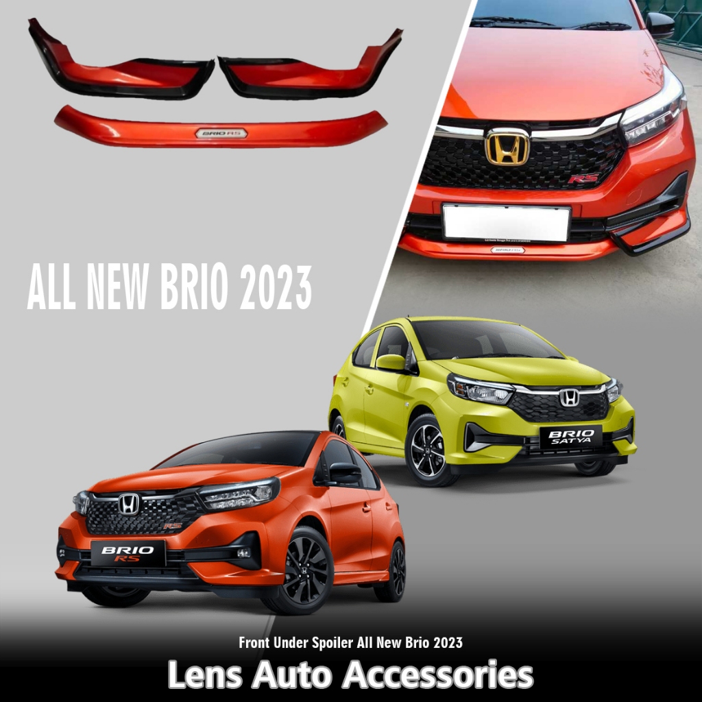 FRONT UNDER SPOILER ALL NEW BRIO 2023 - LIPS BUMPER BRIO 2023