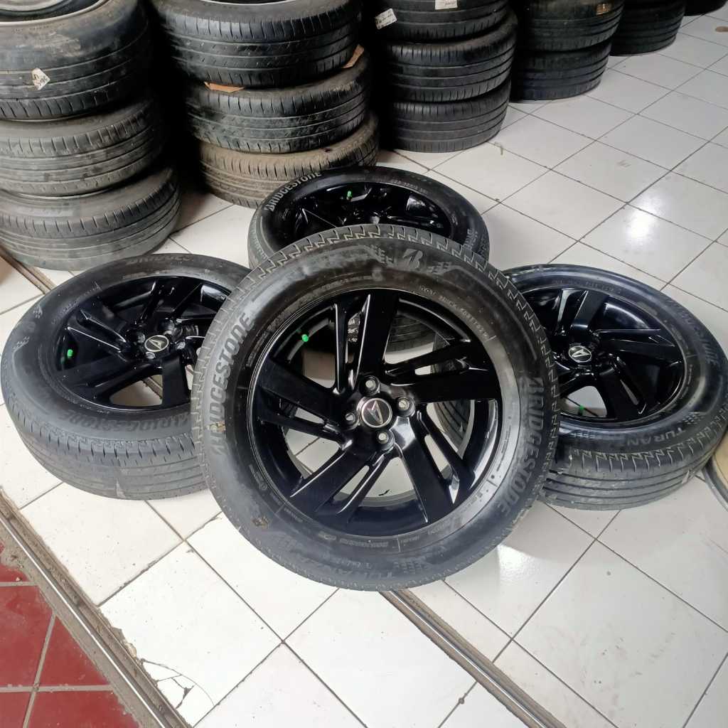 velg mobil second OEM ROCKY ring 16 hol 4x100 untuk yaris vios raize