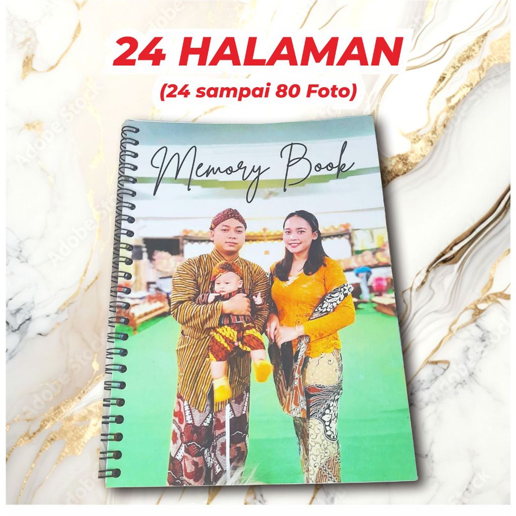 PHOTOBOOK A5 / ALBUM FOTO A5 / 80 FOTO