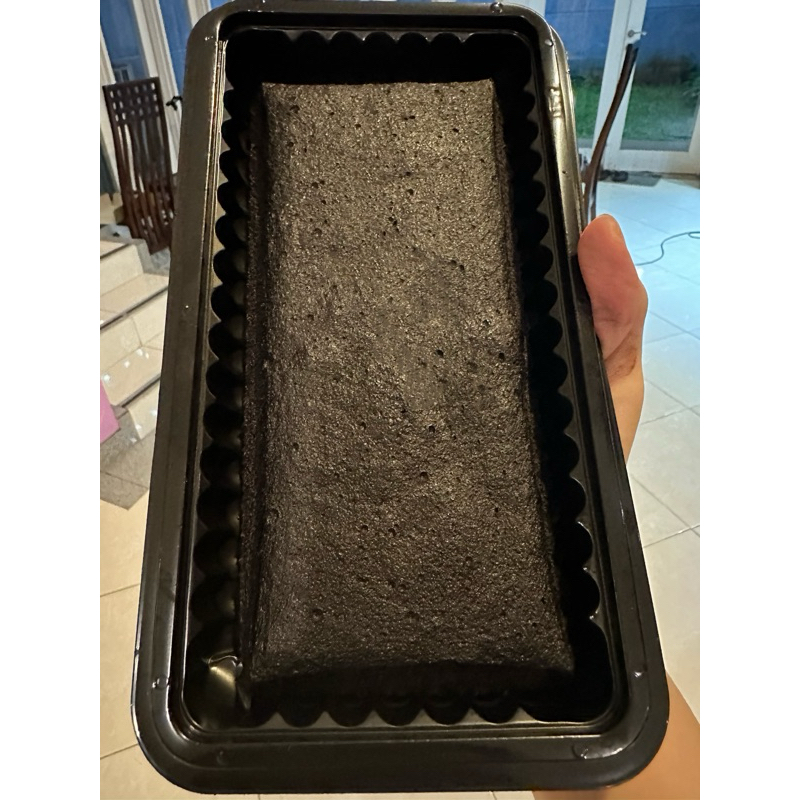 

Brownies kukus ketan hitam wangi wisman