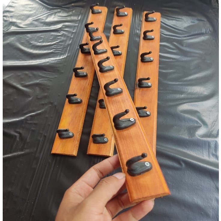 kapstok kayu jati//Gantungan Baju kayu jati Minimalis