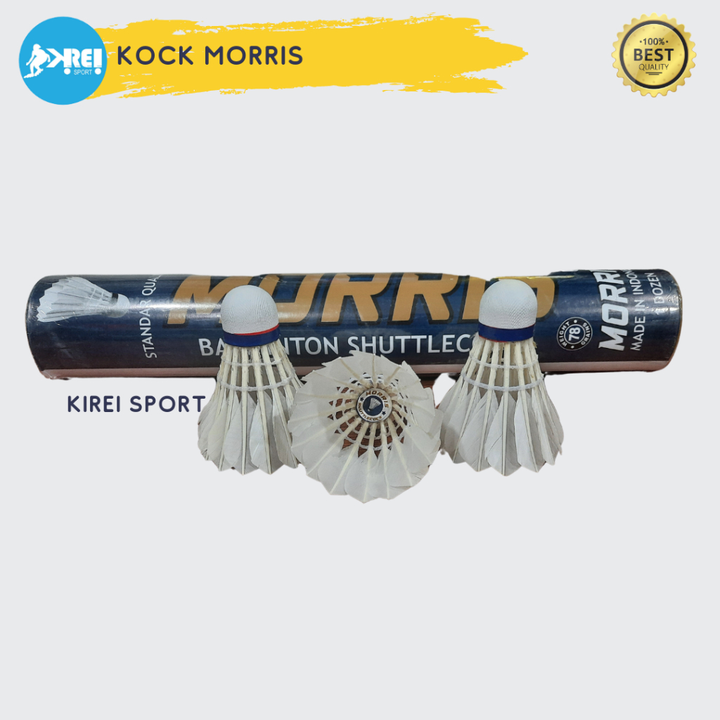Shuttlecock/kock/kok/cock spin MORRIS