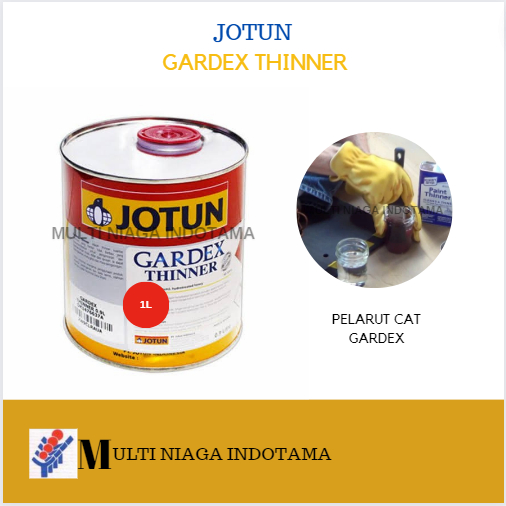 JOTUN GARDEX THINNER (0.9L/1KG) / CAIRAN PELARUT CAT ATAU PRIMER GARDEX JOTUN