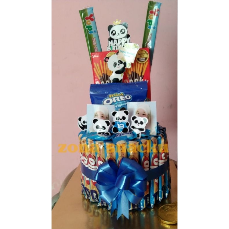 

Snack Tower/snack craft/snack cake ulang tahun